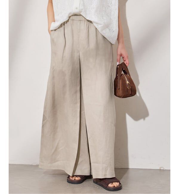 JOURNAL STANDARD「《WEB限定追加予約》リネン タックキュロット」|その他|