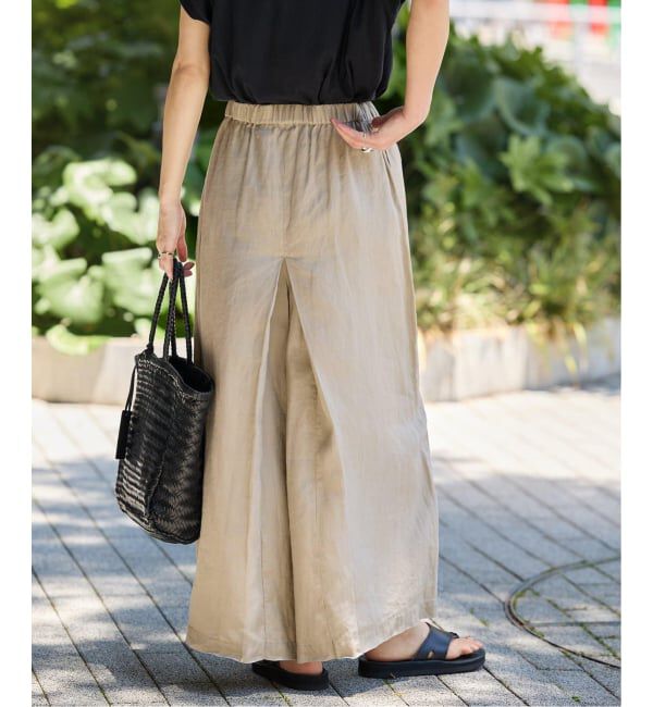 JOURNAL STANDARD「《WEB限定追加予約》リネン タックキュロット」|その他|