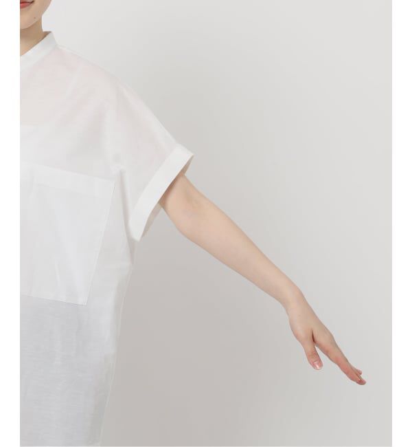 JOURNAL STANDARD「《追加予約》ハードマンズリネンコットンフレンチスリーブスキッパーシャツ」|シャツ・ブラウス|