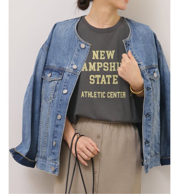 JOURNAL STANDARD relume「《追加》ラグランスリーブカレッジロングスリーブTEE」|Tシャツ・カットソー|