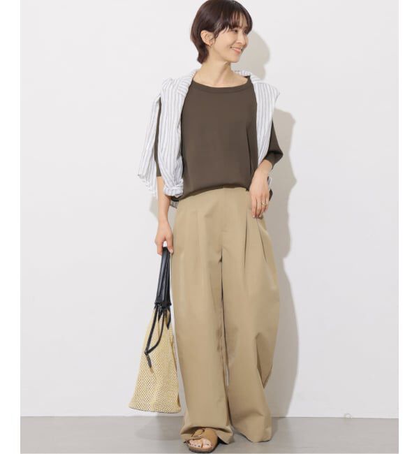 JOURNAL STANDARD relume「《予約》接触冷感 / ウォッシャブルクールドルマンプルオーバー」|ニット・セーター|