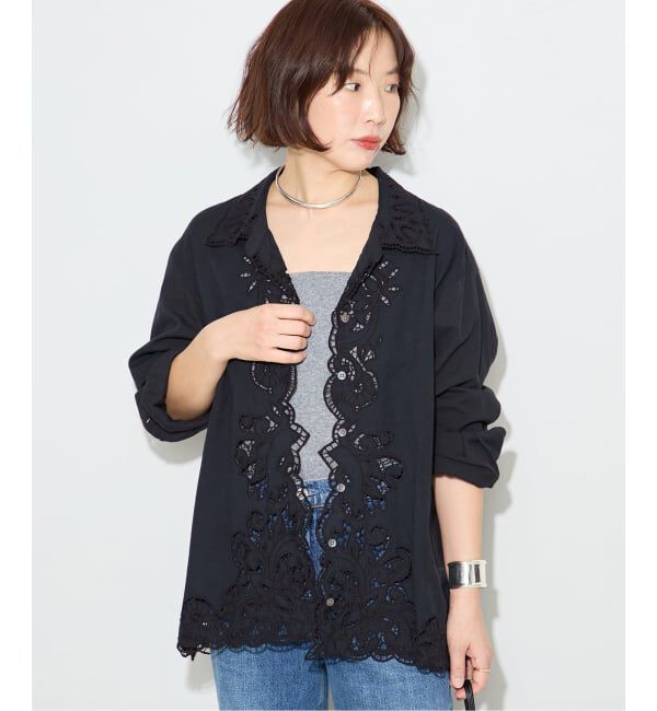 journal standard L'essage「《予約》刺繍レースシャツ」|シャツ・ブラウス|