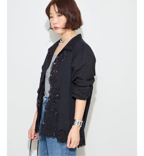 journal standard L'essage「《予約》刺繍レースシャツ」|シャツ・ブラウス|