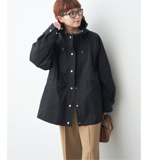 Spick and Span「撥水ツイルフーディーブルゾン」|その他|