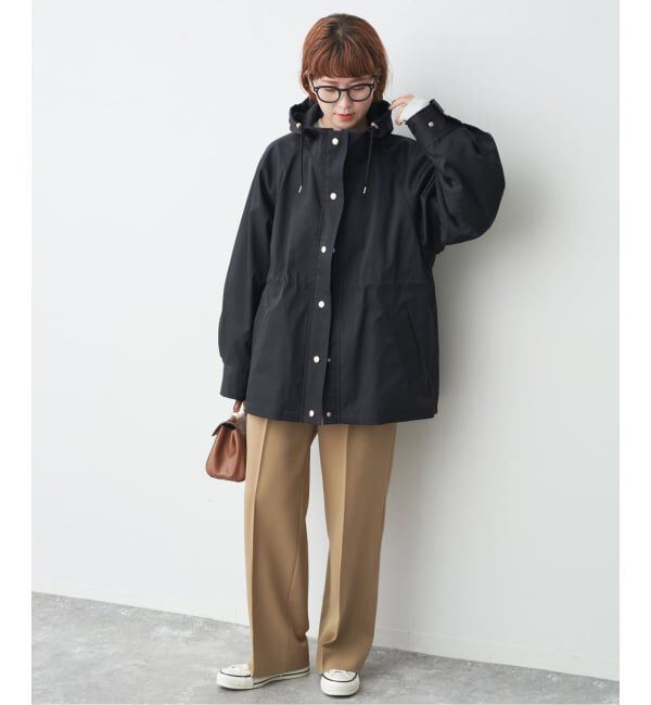 Spick and Span「撥水ツイルフーディーブルゾン」|その他|