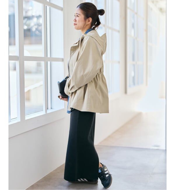 Spick and Span「撥水ツイルフーディーブルゾン」|その他|