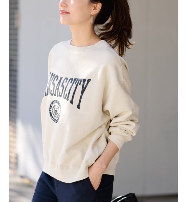 FRAMeWORK「PRINT スウェット」|スウェット・ジャージ|