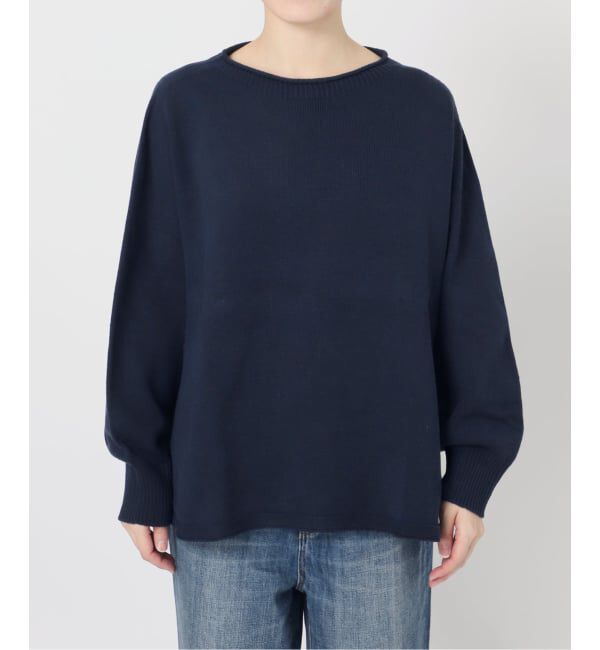 Spick and Span「バルキーヤーンルーズボートネックニット」|ニット・セーター|