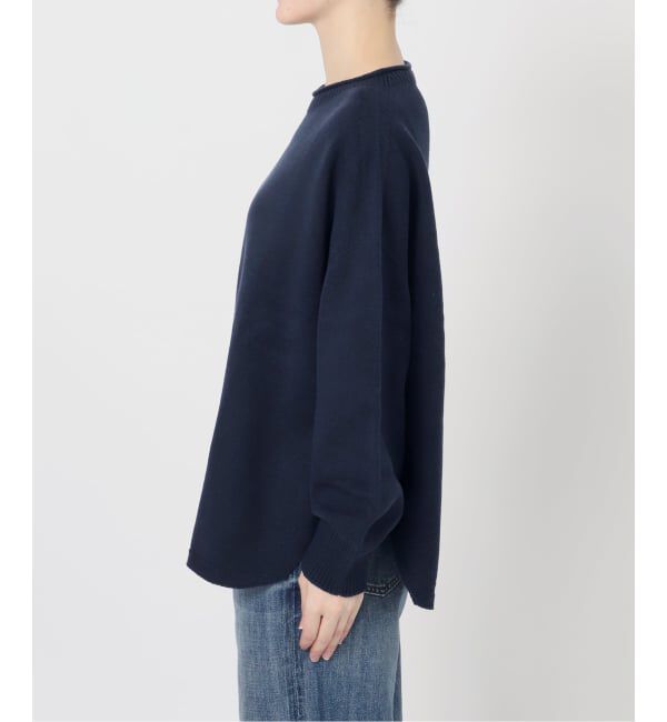 Spick and Span「バルキーヤーンルーズボートネックニット」|ニット・セーター|