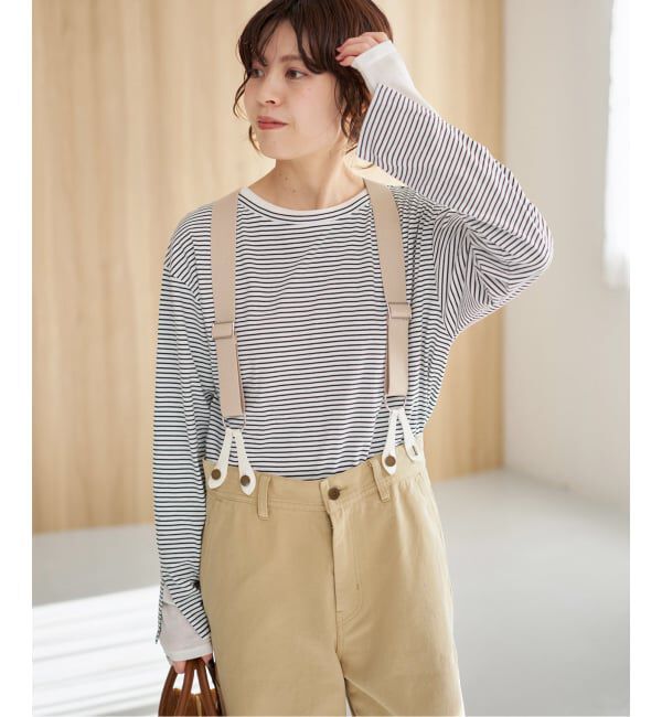 Spick and Span「《一部店舗+WEB限定》2枚SET レイヤードプルオーバー」|Tシャツ・カットソー|