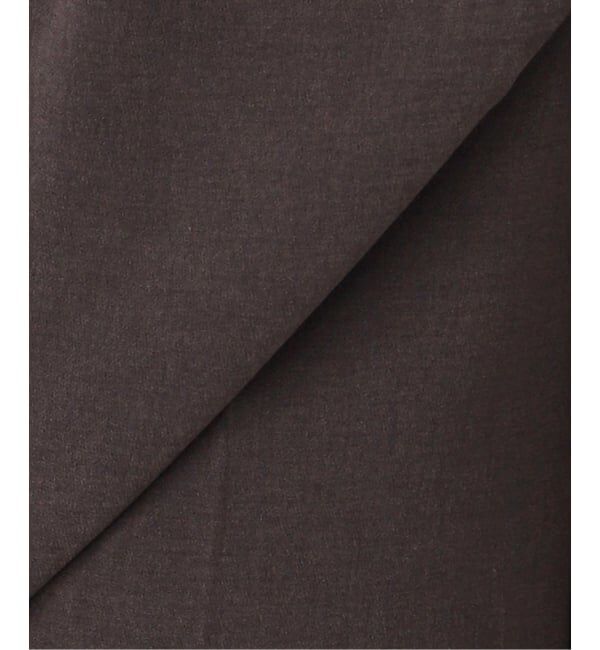 Spick and Span「《追加》ダブルクロスツータックパンツ」|スラックス|