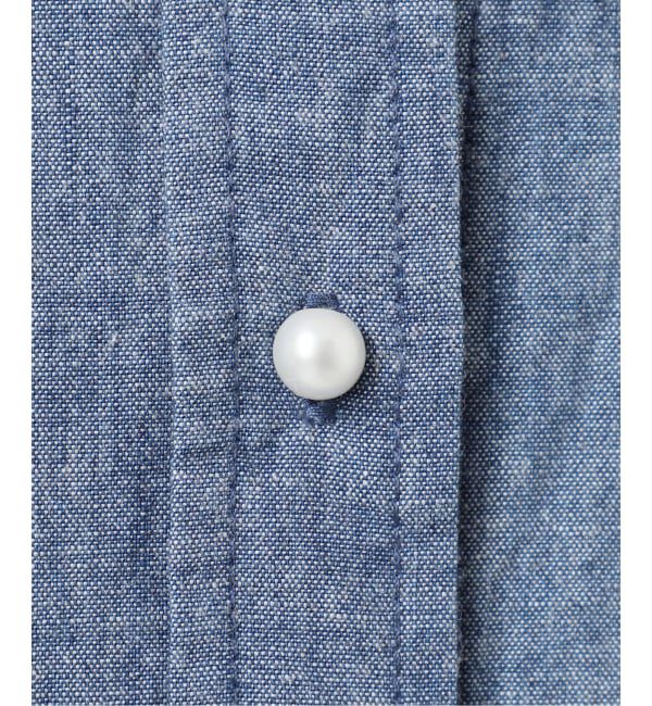 Spick and Span「コットンパールボタンシャツ」|シャツ・ブラウス|