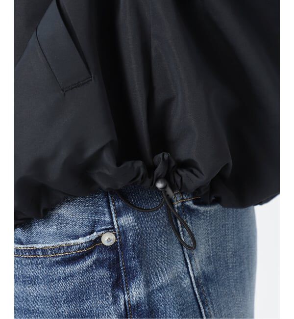 Spick and Span「シルキータフタスタンドカラーブルゾン」|その他|