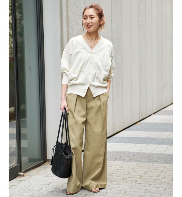 Spick and Span「《追加》コットンハイゲージカーディガン」|カーディガン|