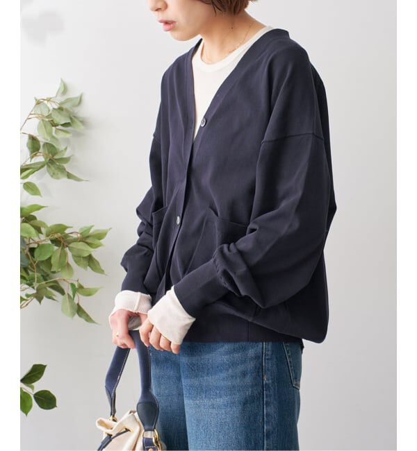 Spick and Span「《追加》コットンハイゲージカーディガン」|カーディガン|