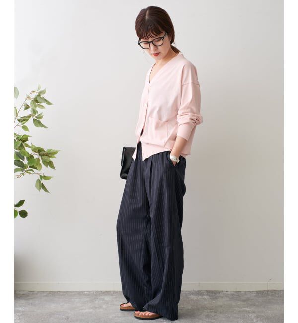 Spick and Span「《追加》コットンハイゲージカーディガン」|カーディガン|