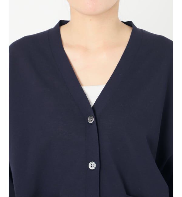 Spick and Span「《追加》コットンハイゲージカーディガン」|カーディガン|