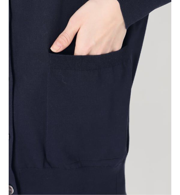 Spick and Span「《追加》コットンハイゲージカーディガン」|カーディガン|