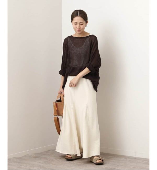 FRAMeWORK「≪一部カラーWEB限定 / 追加≫ウォッシャブルニュアンスワイドプルオーバー」|ニット・セーター|