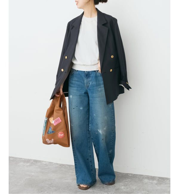 Spick and Span「サマークロスダブルジャケット」|テーラードジャケット|