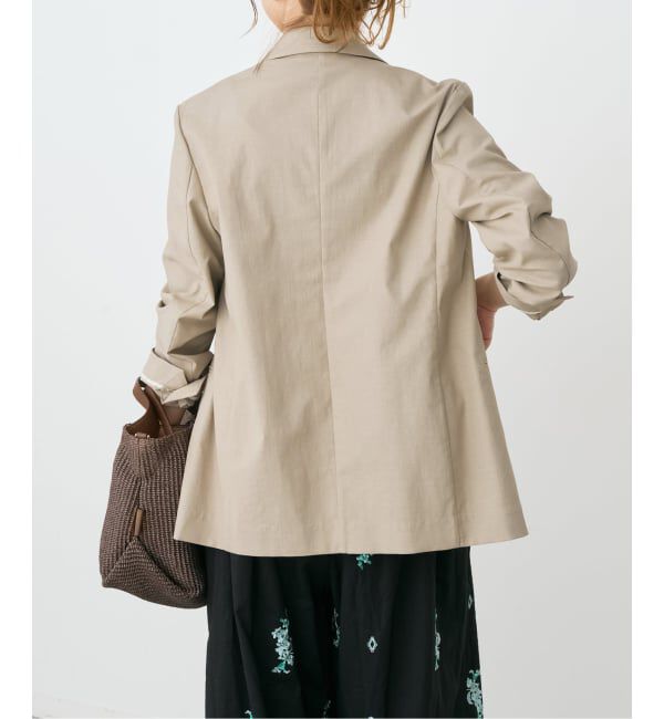 Spick and Span「サマークロスダブルジャケット」|テーラードジャケット|