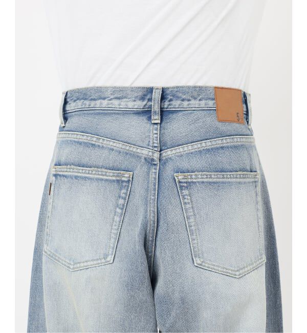 Spick and Span「《WEB限定 / 追加2予約》5 1/2 TUCKBARREL DENIM」|デニム|