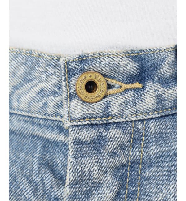 Spick and Span「《WEB限定 / 追加2予約》5 1/2 TUCKBARREL DENIM」|デニム|