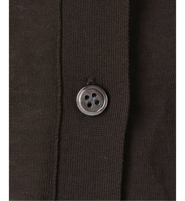 Spick and Span「《接触冷感 / 予約》ICE FINE Vネックカーディガン」|カーディガン|