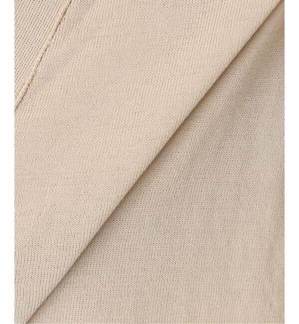 Spick and Span「《接触冷感 / 予約》ICE FINE Vネックカーディガン」|カーディガン|