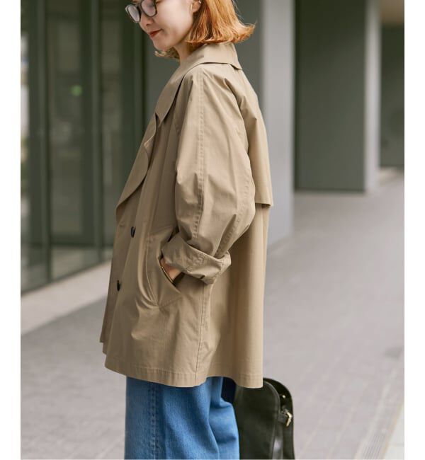 Spick and Span「《WEB限定 / 追加3》C/Pミドル丈トレンチコート」|トレンチコート|