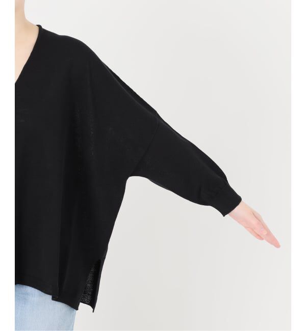 Spick and Span「《新色有り / 追加予約》コットンリネンギマオーバーサイズカーディガン」|カーディガン|