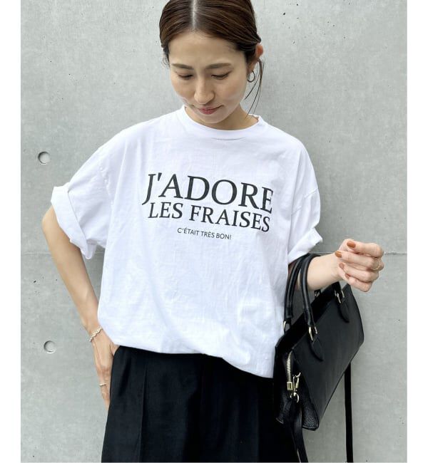 FRAMeWORK「≪WEB限定 / 追加予約≫フレンチロゴTシャツ 2」|Tシャツ・カットソー|