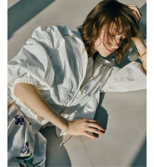  「【洗える】タフタライトブルゾン」|その他|