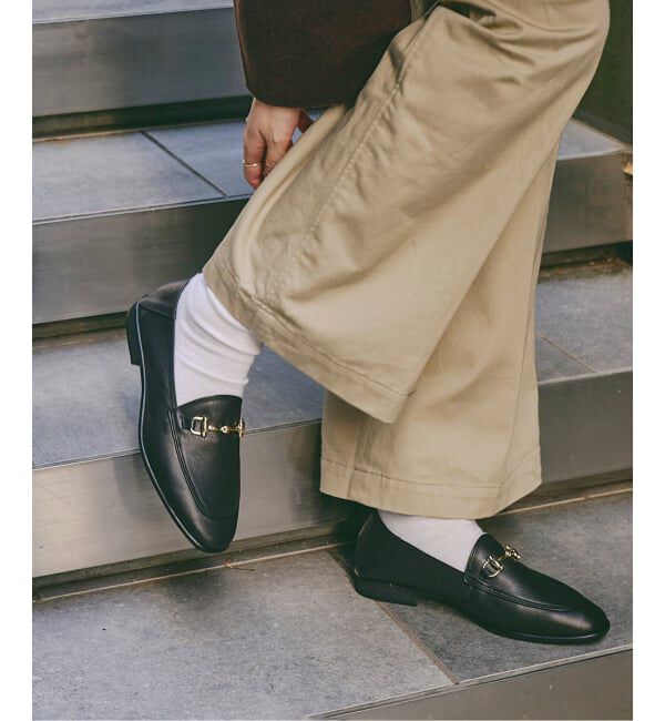  「《追加》レザービットバブーシュ」|ローファー|