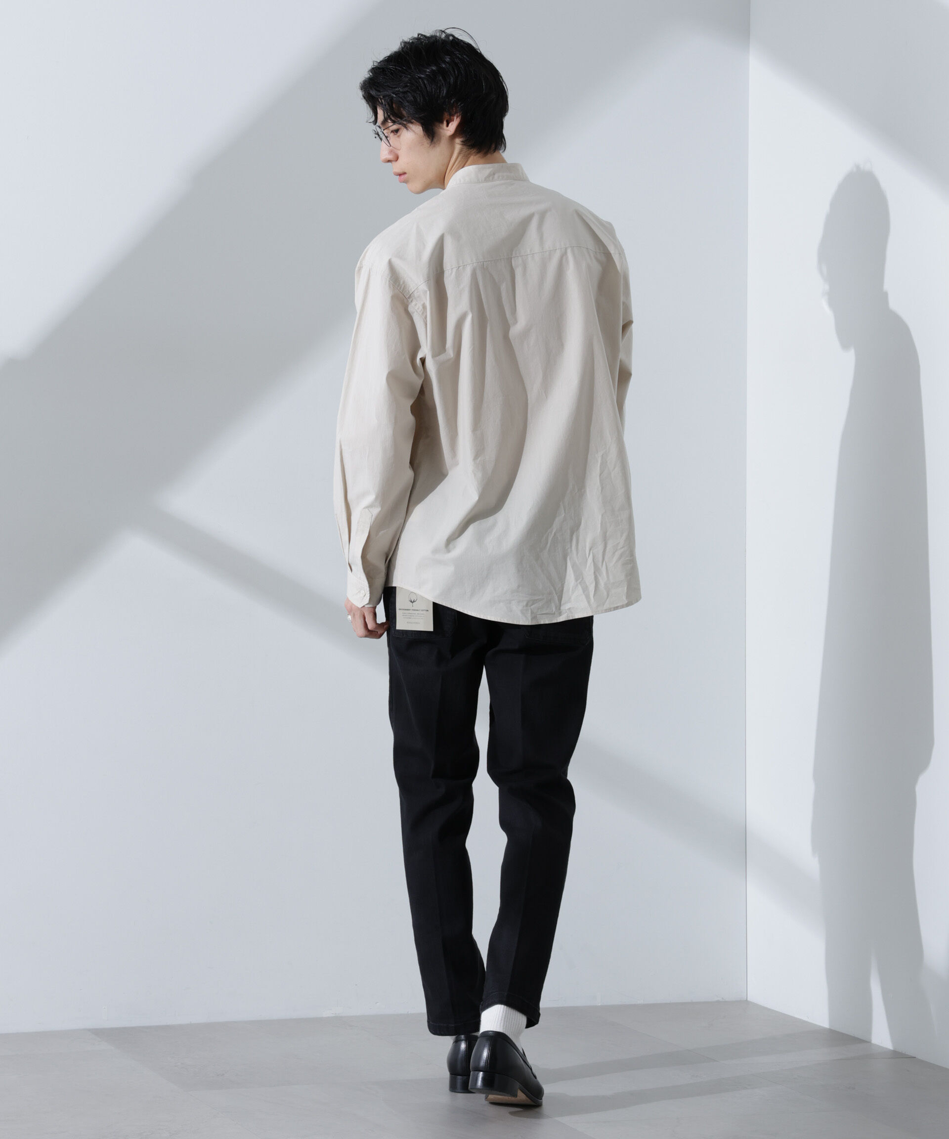 nano･universe「NORMANBROS別注 ストレッチイージーデニム」|チノ|