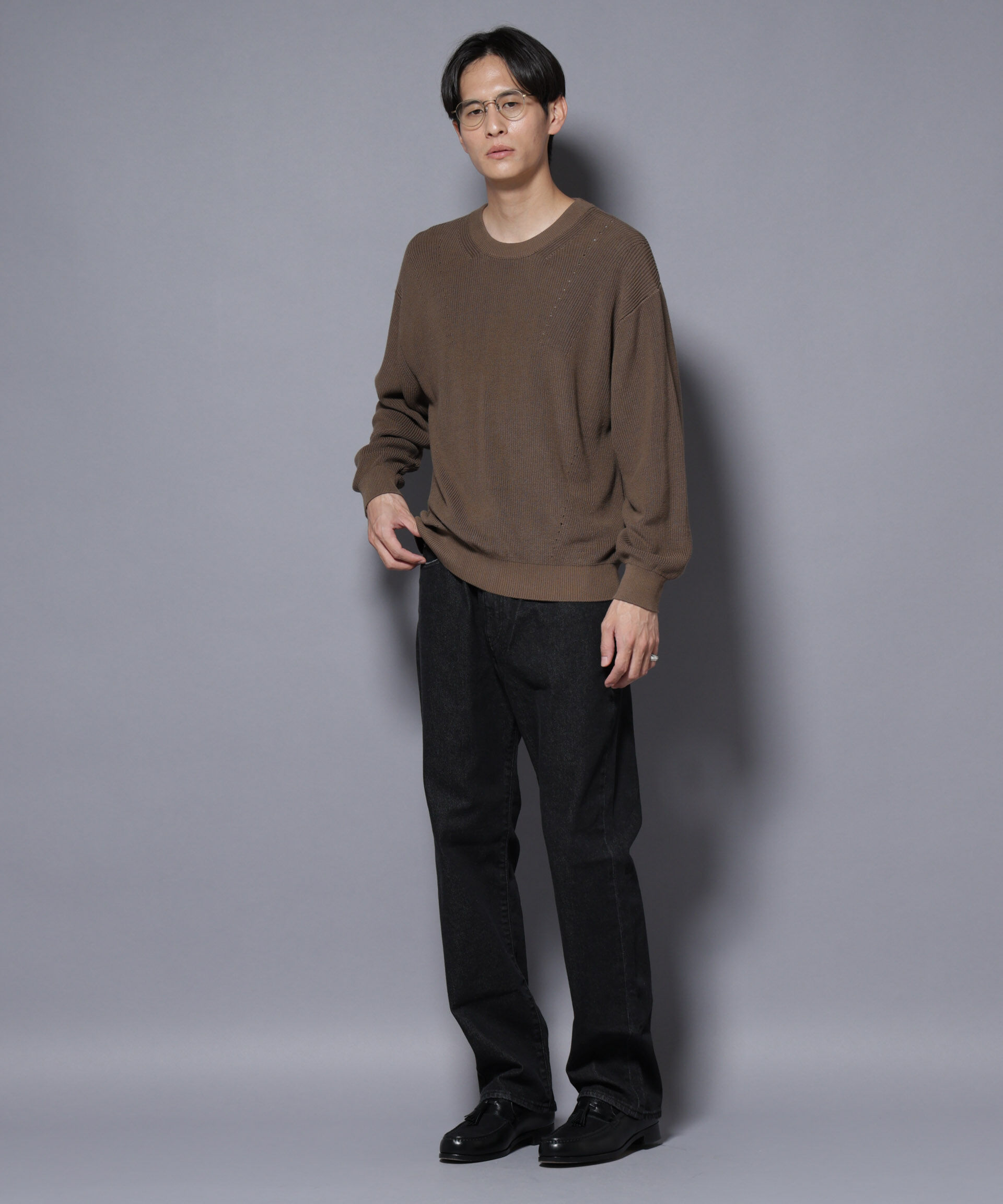 nano･universe「「MC」&rdquo;TIMELESS WARDROBE&rdquo; レギュラーフィットデニム 251」|チノ|