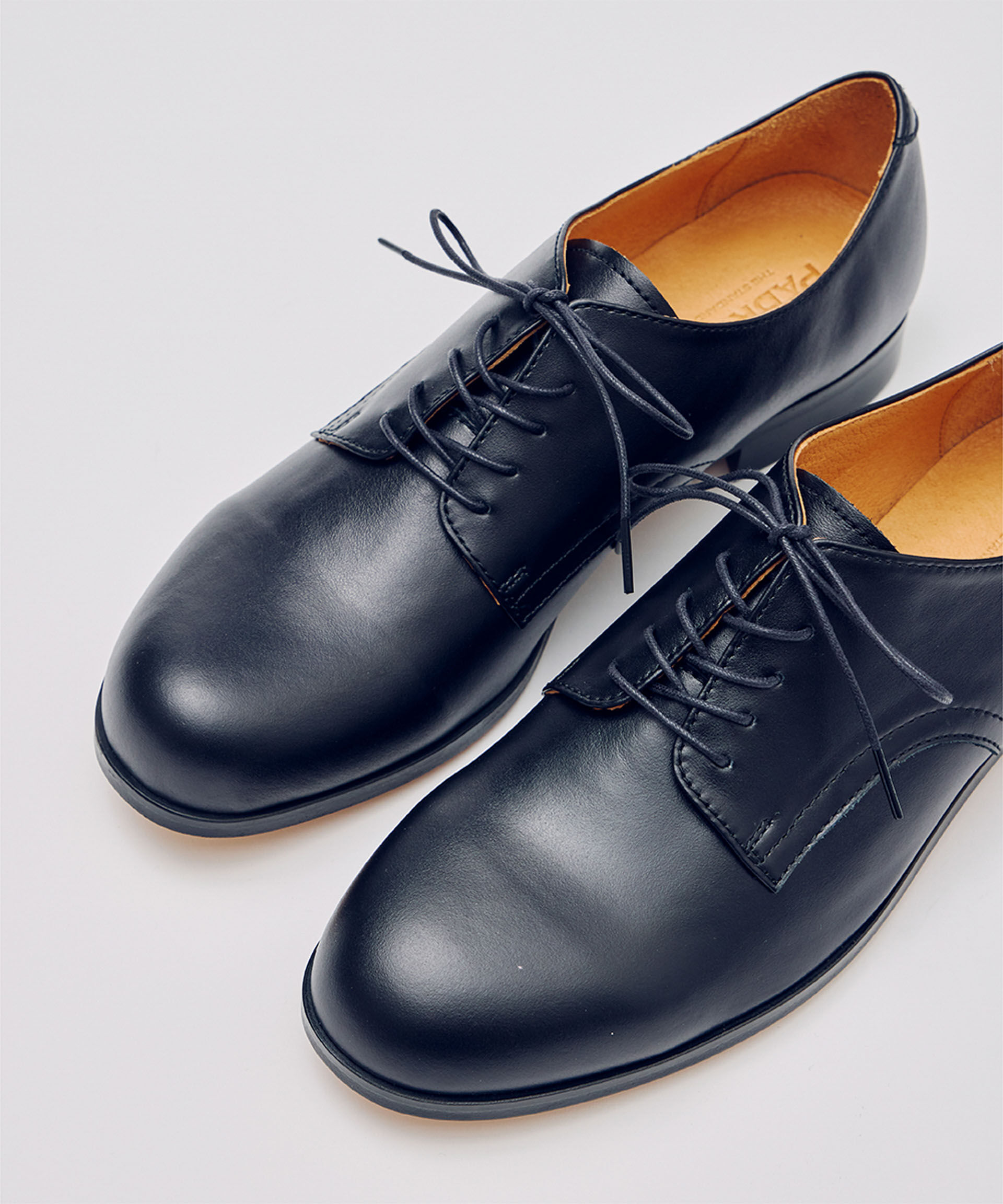 nano･universe「PADRONE THE STANDARD LINE/別注 DERBY PLAIN TOE/プレーン トゥ」|ビジネス・ドレスシューズ|