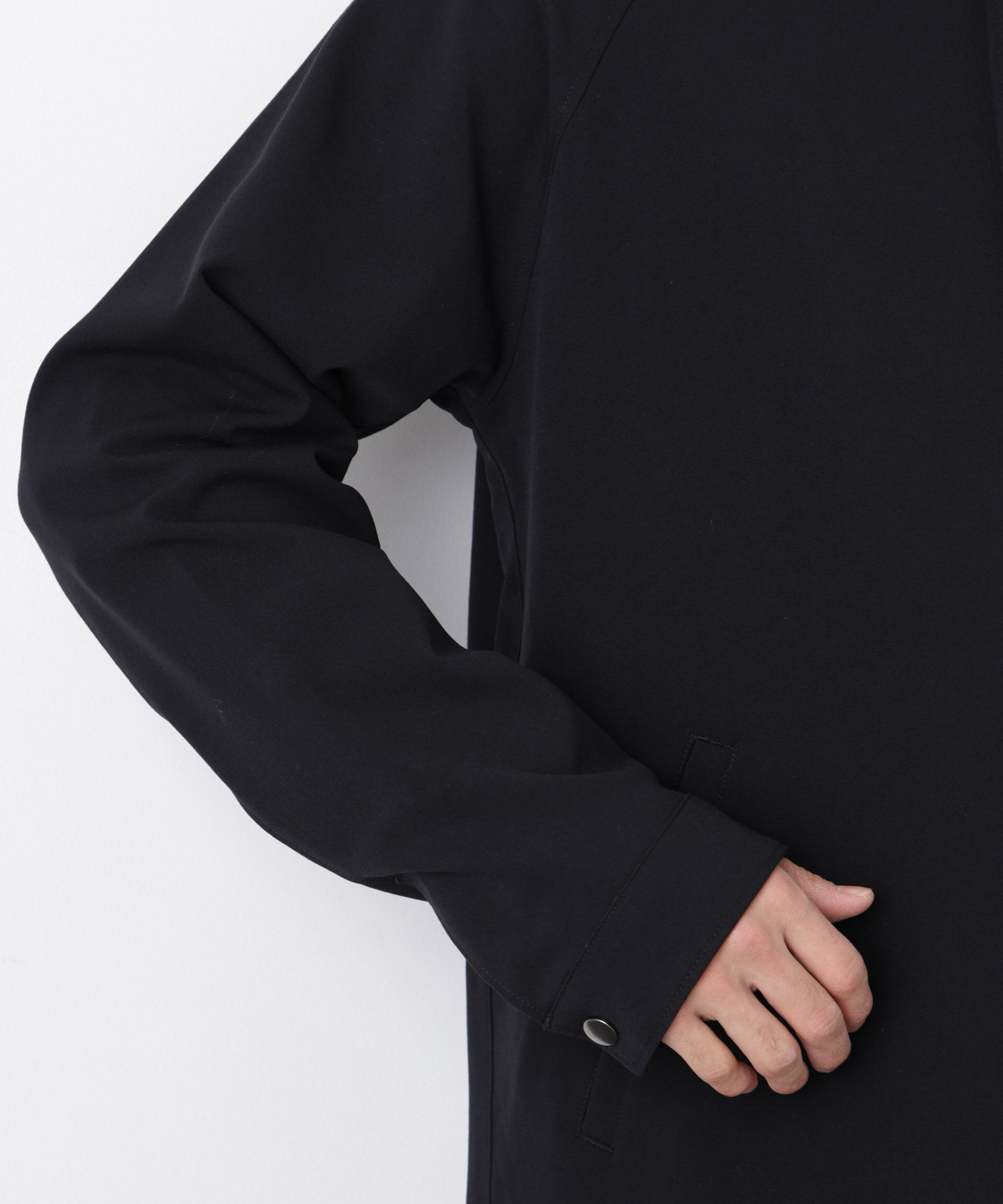 nano･universe「イタリアンドットリラックスコーチジャケット」|ブルゾン・スタジャン|