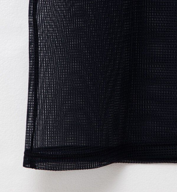 Rie Miller「ダンボールメッシュプリントTシャツ」|Tシャツ・カットソー|