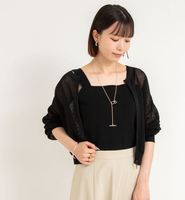 NOLLEY'S sophi「《手洗い可能》総針ニットキャミソール」|キャミソール|