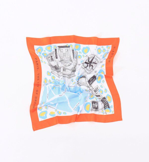 NOLLEY'S「シルクプリントスカーフ66」|ストール|