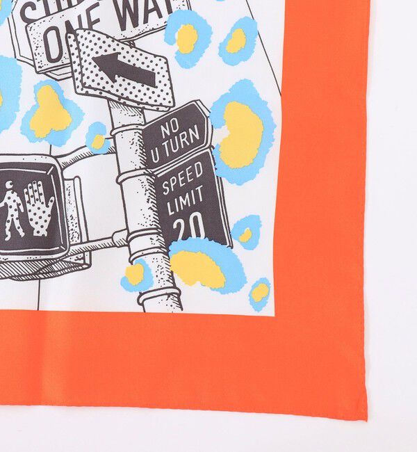 NOLLEY'S「シルクプリントスカーフ66」|ストール|