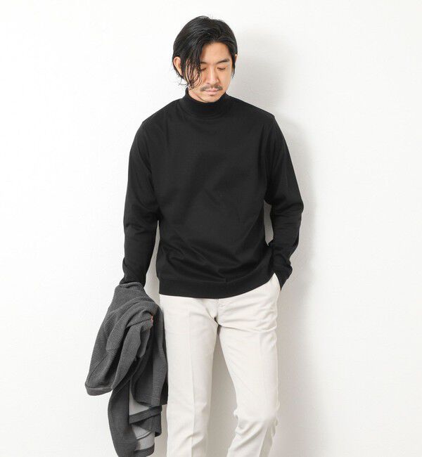 NOLLEY'S goodman「《ビジカジ対応》シルケットスムースドレスL/S TN Tシャツ 25AW」|Tシャツ・カットソー|