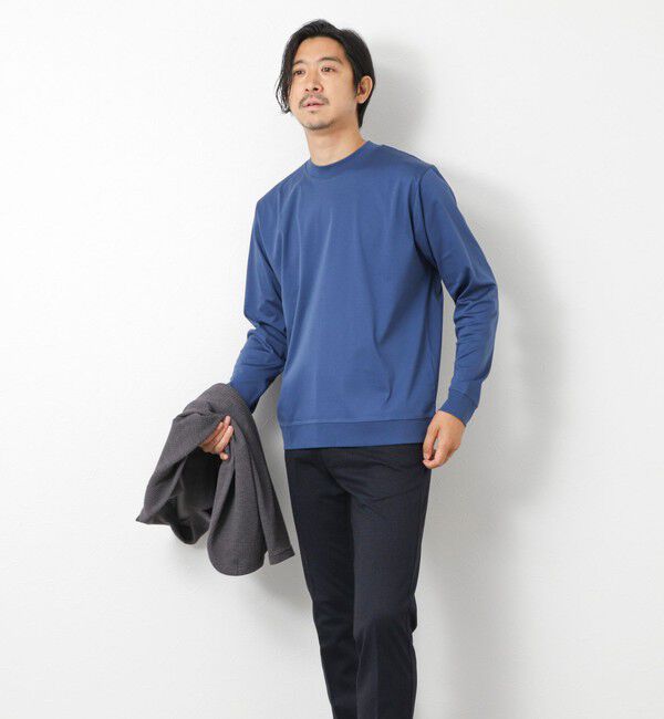 NOLLEY'S goodman「《ビジカジ対応》シルケットスムースドレスL/S Tシャツ 25AW」|Tシャツ・カットソー|