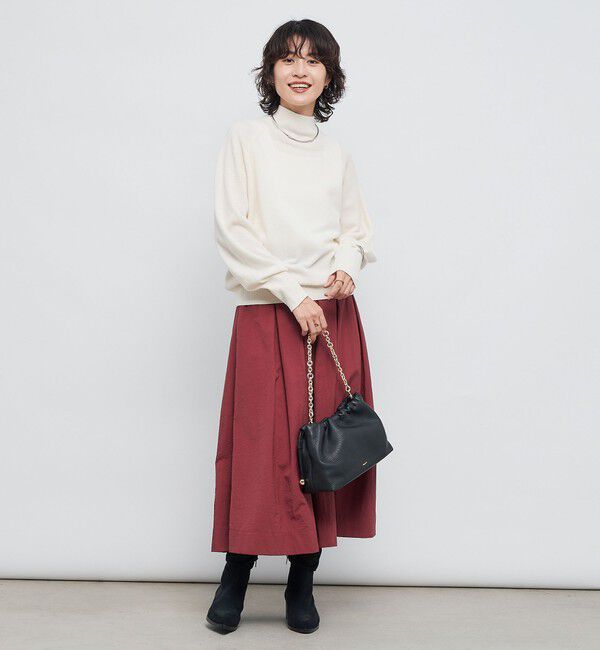 NOLLEY'S「12Gオルティアハイネックプルオーバーニット」|ニット・セーター|