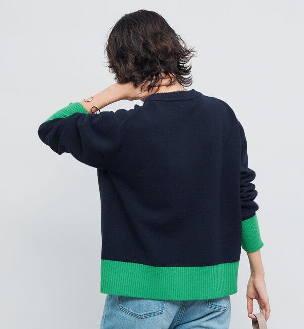 NOLLEY'S「5Gノアリスクルーネックプルオーバーニット」|ニット・セーター|