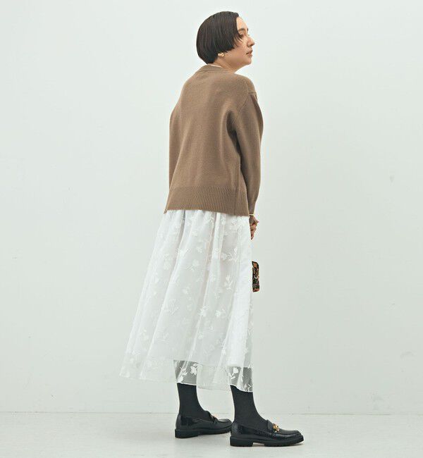 NOLLEY'S「5Gノアリスクルーネックプルオーバーニット」|ニット・セーター|