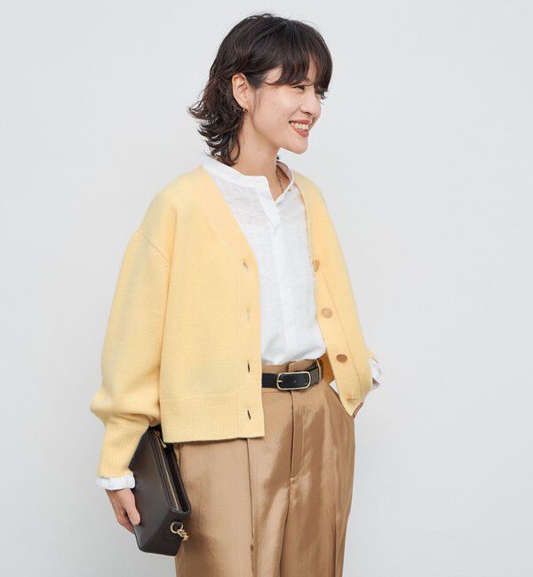 NOLLEY'S「5GノアリスVネックカーディガン」|カーディガン|