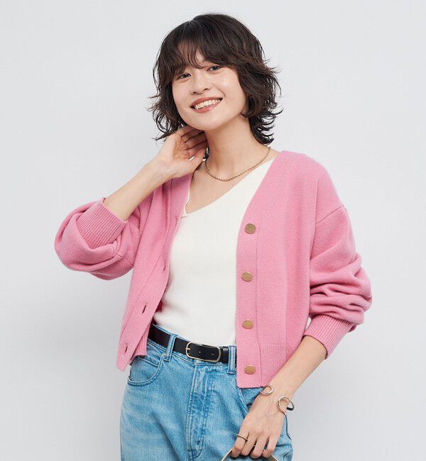 NOLLEY'S「5GノアリスVネックカーディガン」|カーディガン|