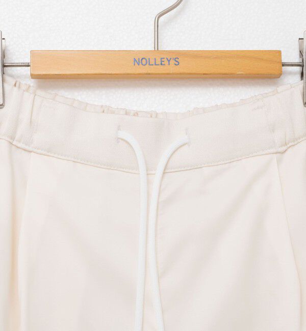 NOLLEY'S「ウォッシャブルバックサテンジョーゼットイージーパンツ」|その他|